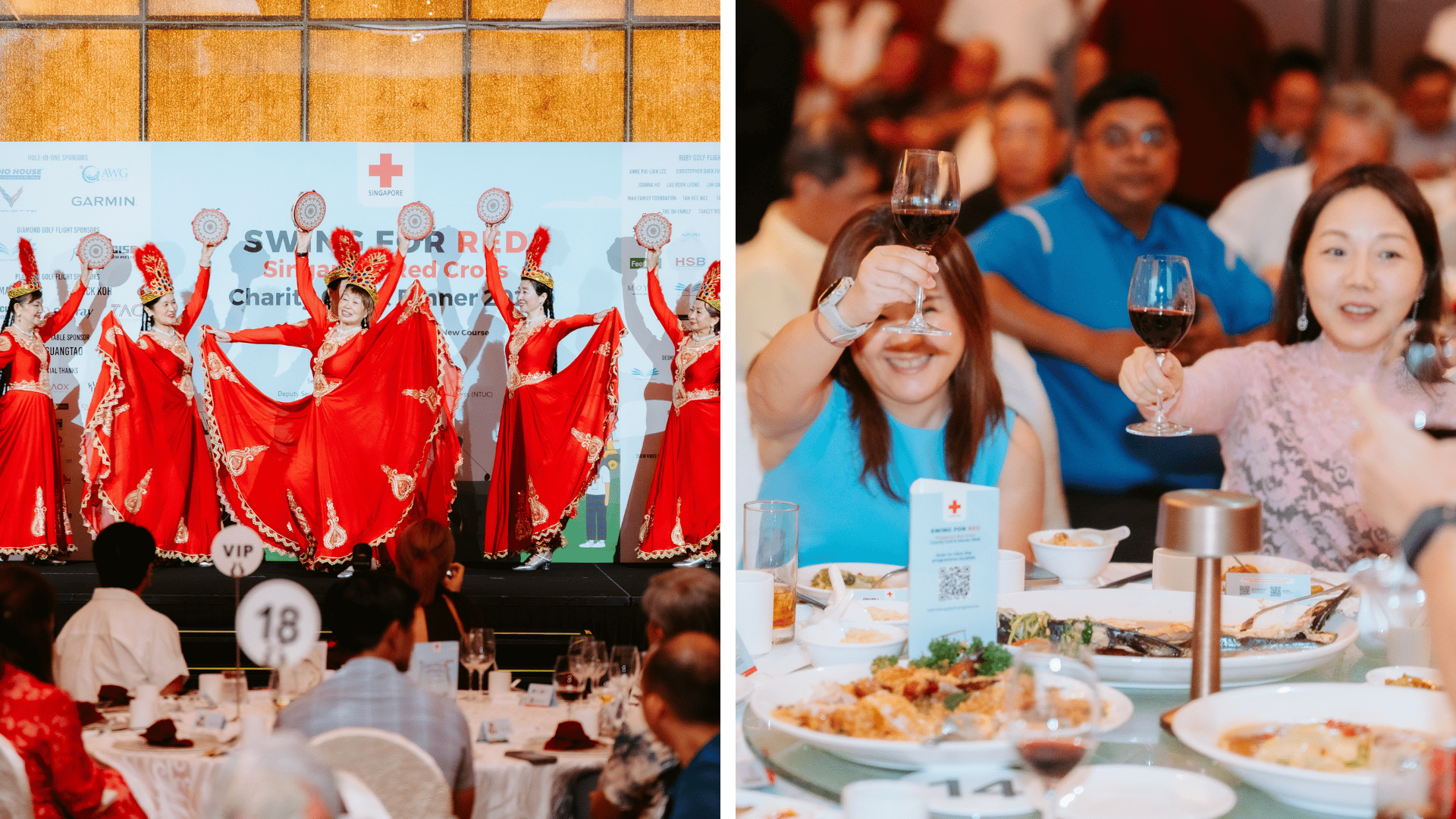 Singapore Red Cross Charity Golf 2026 Collage