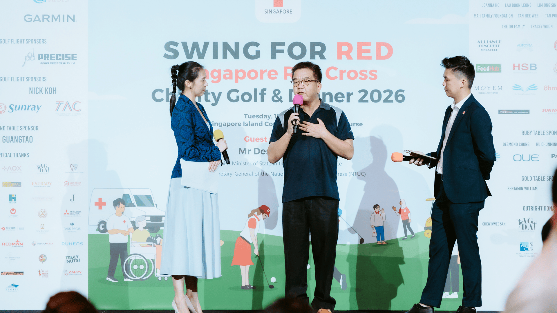Singapore Red Cross Charity Golf 2026 Dr Samuel Ang
