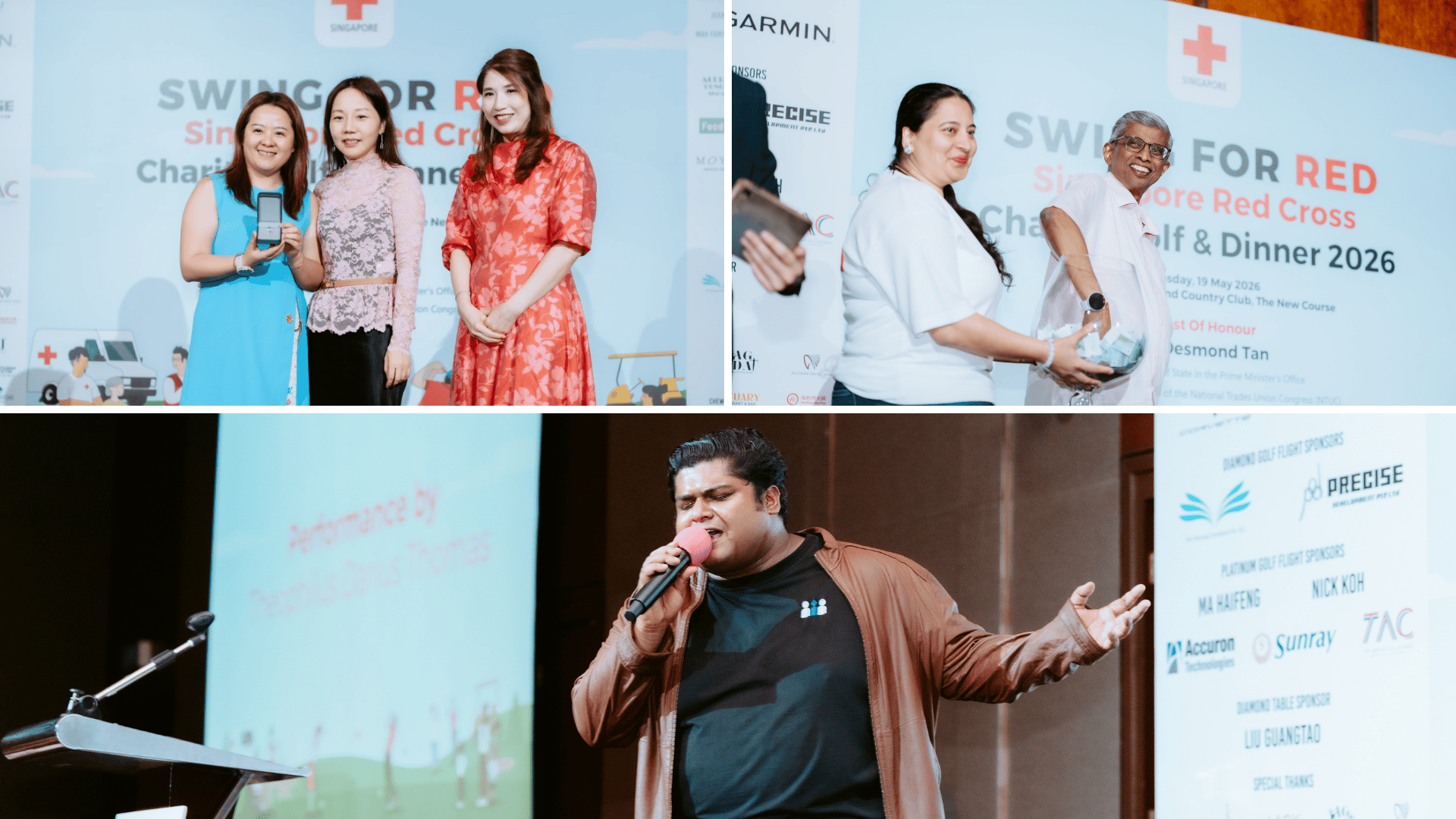 Singapore Red Cross Charity Golf 2026 Photo Collage 2